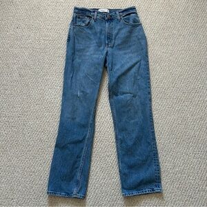 NWOT Abercrombie & Fitch 90s Straight Ultra High Rise Jeans Women’s Size 27 | 4r